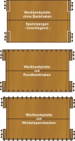 Universal-Werktisch Modell B3-VS