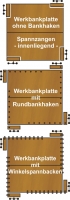 Grundschul-Werktisch Modell B4-VSD-G